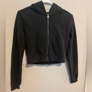 America Eagle Cropped Zippered Hoodie in EXCELLENT CONDITION! Size S